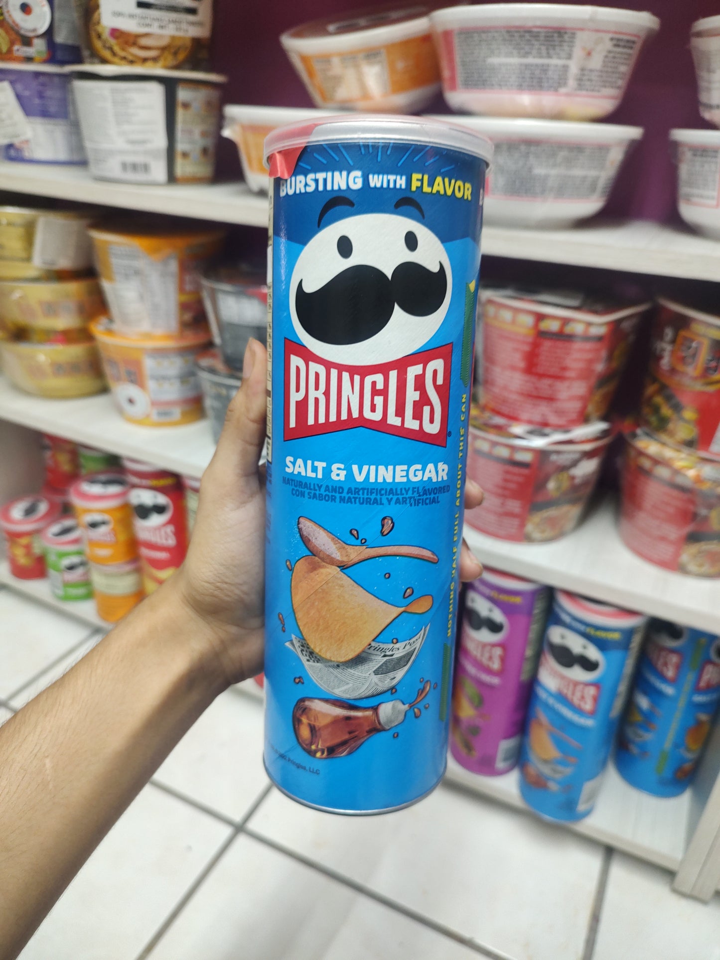 Pringles salt & vingar