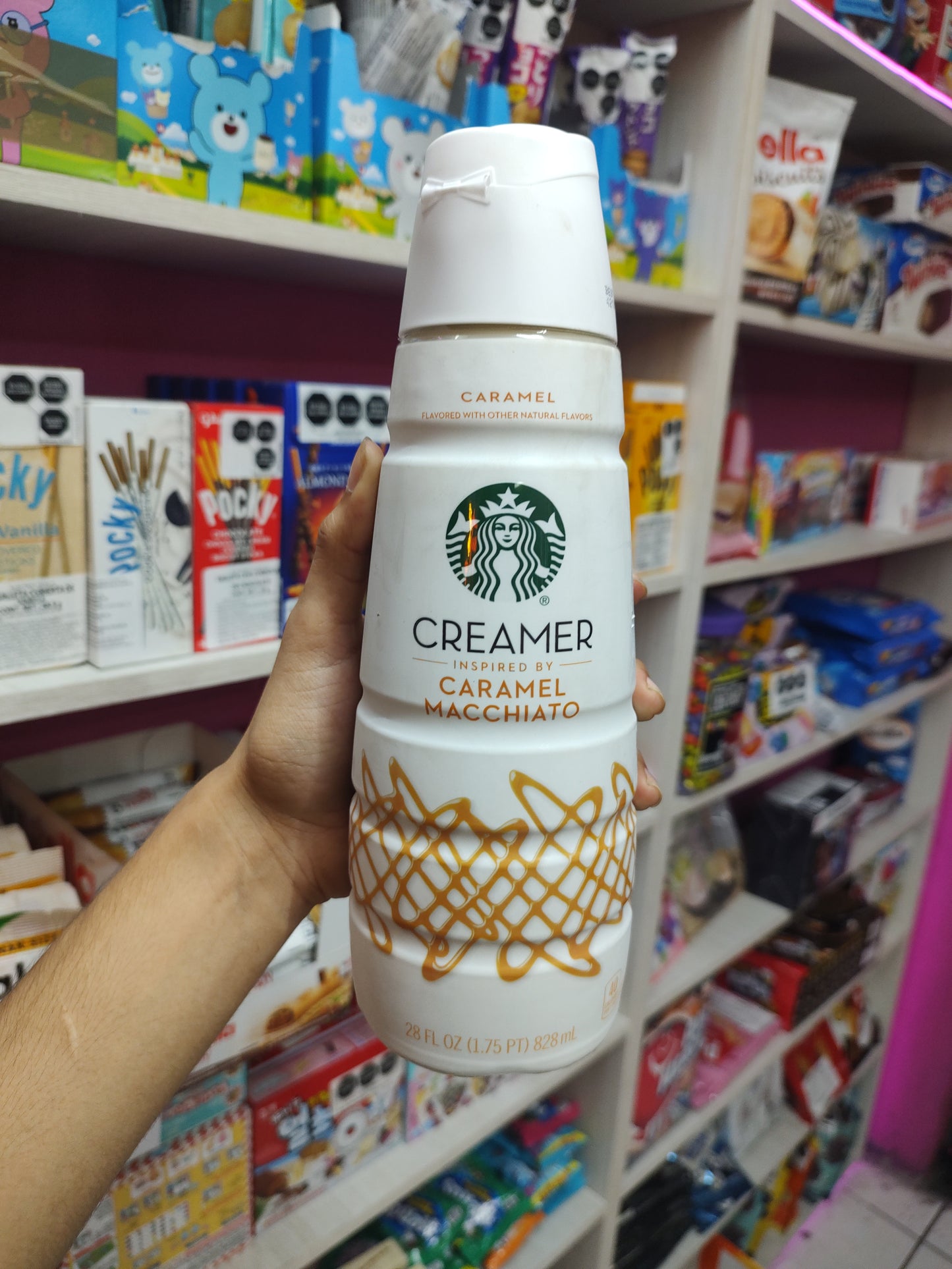 Creamer caramel maccihiato