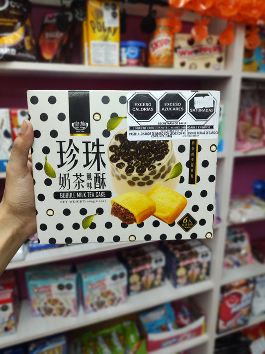 Bubble Milk tea cake