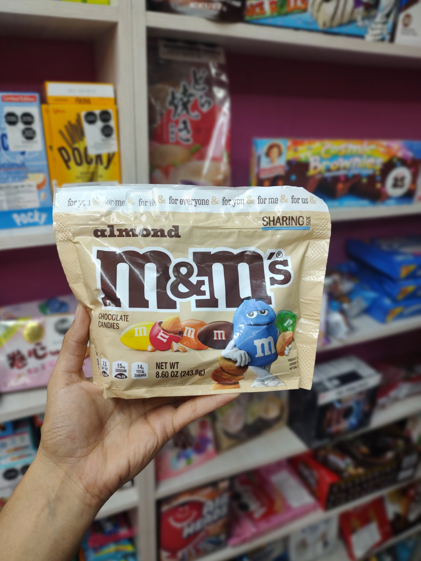 M&M almond