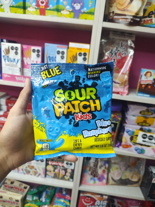 Sour patch blue raspberry