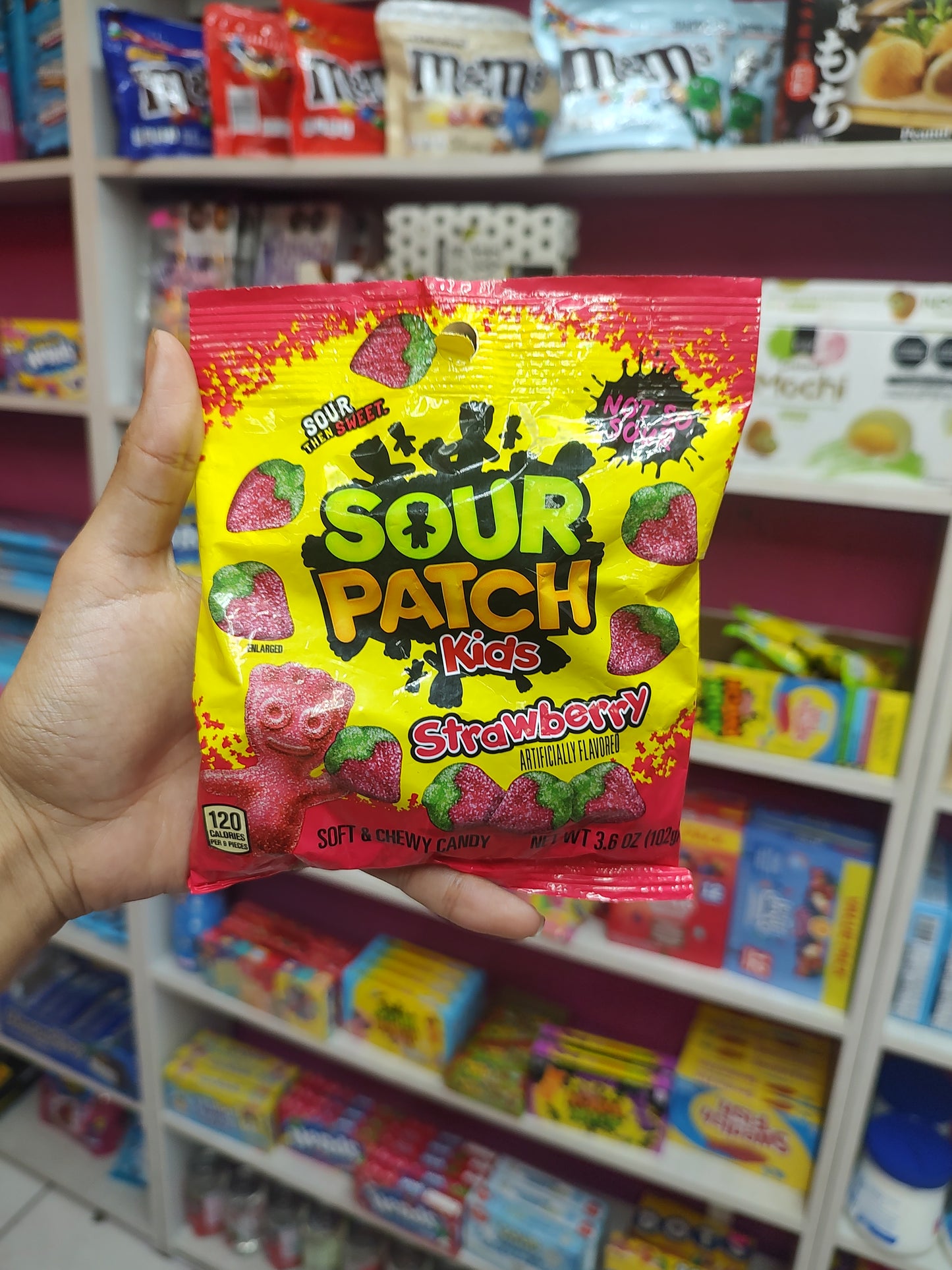 Sour patch strawberry