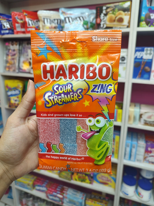 Haribo sour streamers