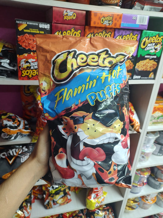 Flamin hot puff