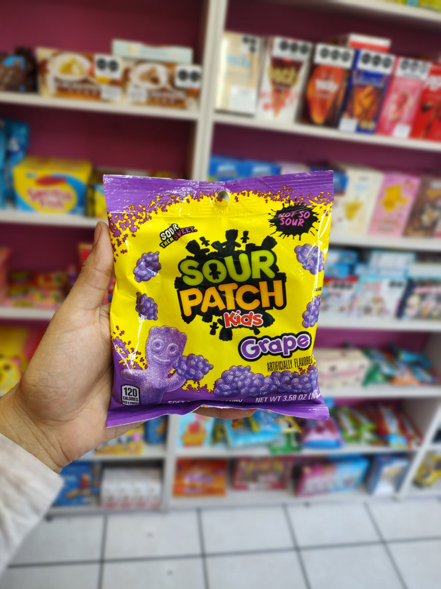 Sour patch grape